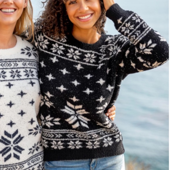 Barefoot Dreams Sweaters - $118 Barefoot Dreams Cozychic Fair Isle Sweater